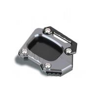 DIQXLGS Béquilles pour VOGE DS900X 900DSX 900DS 2024 Extension De Béquille Latérale De Moto Support De Pied De Béquille Plaque Extension Bequille(Gris)