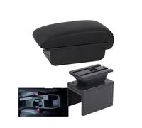 DIQXLGS Boîtier D'accoudoir Boîte De Rangement Centrale Accessoires Auto Intérieurs De Retrofit Pour R&enault Pour Clio 5(B style black line)