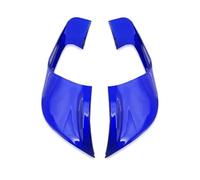 DIQXLGS Couvercle D'aile Fixe Aérodynamique Moto pour Yamaha YZF-R7 YZF R7 2021 2022 2023 Aileron De Cadre Guide d'air Spoiler(Bleu)