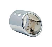 DIQXLGS Embout D'échappement Chromé En Acier Inoxydable 18307536038 Pour Série 5 F01 F02 E60 E61 2007 2008 2009 2010