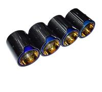 DIQXLGS Embout D'échappement En Fibre De Carbone Mperformance 4 Pièces Pour M2 F87 M3 F80 M4 F82 F83(Style F)