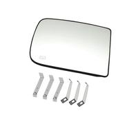 DIQXLGS Glace De Rétroviseur Extérieur Latéral Chauffant Pour Dodge Ram 1500 2500 2010 2011 2012 2013 2014 2015 2016 2017 2018 Lentille(Right Big)