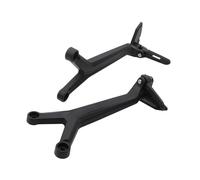 DIQXLGS Kit De Repose-pieds Arrière Passager Moto Support Complet Pour Trident 660 Pour TRIDENT660 2021-2025(NOIR)