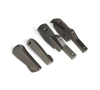 DIQXLGS Motocyclette Passager Repose-pieds Arrière Prolongateurs Repose-pieds Accessoires Pour Vespa GT 60 GTS GTV 125 150 200 250 300 300ie(Bronze,ENSEMBLE)