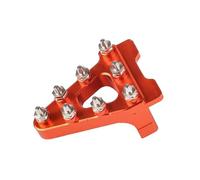DIQXLGS Pièces De Moto CNC Pédale De Frein Arrière En Aluminium Pour CRF50 XR50 SDG SSR Pour COOLSTER 70 90 107 110 125CC Dirt Bike(Orange)