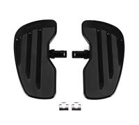DIQXLGS Plancher Pied Avant Arrière Repose Pied Pédale Large Pour Indian Pour Scout Pour Sixty Pour Rogue Pour Twenty Pour Bobber(NOIR,Passager)