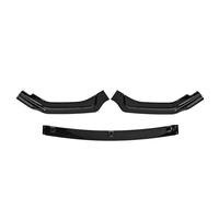 DIQXLGS Plaque Séparation Lèvre Pare-Chocs Avant Protections Moulures Caches Spoiler Diffuseur pour Infiniti Q50 2018-2021 Version Standard(Noir Brillant)