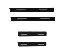 DIQXLGS pour BYD M6 G3 G5 T3 13 F3 F0 S6 S7 E5 E6 L3 pour Tang pour Yuan Atto3 Protège-soupire Plaque Seuil Couvre-Baguette Coffre Pare-Chocs(4 seuils de Porte)