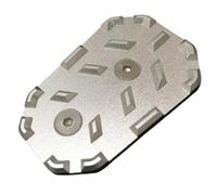 DIQXLGS Pour CB 750 500 Pour Hornet ABS NX500 CB500X CB500F 2023-2025 Extension De Levier De Frein À Pied De Moto Élargisseur De Pédale(Argent)