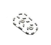 DIQXLGS Pour CB500 CB500X 2019 2020 Pédale De Levier De Frein Arrière Pour Moto Avec Rallonge D'extension De Patin(Argent)