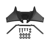 DIQXLGS pour CB750 CB 750 2023 2024 Moto Spoilers D'appui Aérodynamique Naked Winglet Déflecteur D'aile Spoiler Avant(Noir)