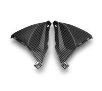 DIQXLGS pour CBR 600RR F5 2007 2008 2009 2010 2011 2012 Couvre-Phare De Moto Carénage Panneau Latéral Cadre Protection(Carbon Fiber Look)