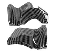 DIQXLGS pour Kawasaki Z900RS SE ABS Z900 RS 2018-2024 Réservoir Avant Cadre Latéral Couvre Panneau Latéral Moto Accessoires Carénage(Carbon Fiber Look)
