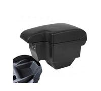 DIQXLGS Pour MG ZS Console Centrale Boîte D'accoudoir Boîte De Rangement Accoudoirs Repose-coudes Tout-en-un Avec Usb(Ligne noire noire)