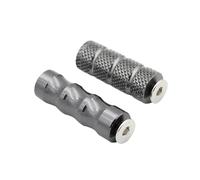 DIQXLGS Pour MSX125 CBR600 F4I F2 F3 F4 CBR300RR CBR250R CBR954RR 6mm Motocyclette Repose Pieds Pédalier Arrière Pédale Vitesse Pattes D'Appui(GRIS)