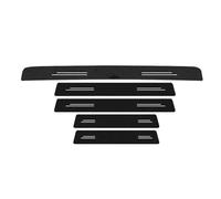 DIQXLGS pour Nissan pour Rogue 2024 Autocollants Seuil Film Protecteur Anti-Rayures Décalcomanies Coffre Protection Pare-Chocs Décor Pédale(Blanc,5PC)