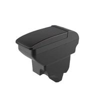 DIQXLGS Pour Peugeot 2008 Accoudoir Pour Peugeot 208 Boîte À Accoudoir Auto 2019-2024 Pièces Retrofit Boîte De Rangement Accessoires(A1 Noir rouge SANS USB)