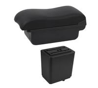 DIQXLGS Pour Peugeot Pour Partner Tepee Accoudoir Pièces De Rétrofit Boîte De Rangement Auto Chargeur USB Interface(Ligne noire B2)