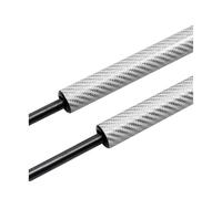 DIQXLGS pour pour Mustang 6ème 2015-2022 Capot Avant Modification Ressorts Gaz Support De Relevage Tige Calage Amortisseur(Silver Carbon Fiber)