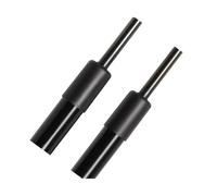 DIQXLGS pour pour Mustang 6ème 2015-2022 Capot Avant Modification Ressorts Gaz Support De Relevage Tige Calage Amortisseur(Pure Black)