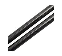 DIQXLGS pour pour Ranger pour Wildtrak pour Raptor P703 2022-2024 Cylindres De Capot Support Relevage Amortisseur Tiges Piston(Black Carbon Fiber)