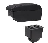 DIQXLGS Pour R&enault Pour Captur 2018 2019 2020 2021 Pour Kaptur Boîte De Bras Pour Voiture Boîte De Rangement De Console Centrale Accessoire(Ligne blanche E1)