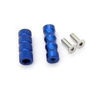DIQXLGS Pour S1000R S1000RR HP4 Aluminium CNC Motocyclette Petits Repose Pieds Cale Pédales Accessoires Ensemble(Bleu)