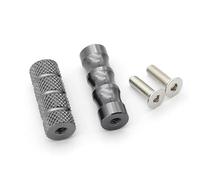 DIQXLGS Pour S1000R S1000RR HP4 Aluminium CNC Motocyclette Petits Repose Pieds Cale Pédales Accessoires Ensemble(Gray)