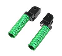 DIQXLGS Pour Shotgun 650 Pour Hunter 350 Pour INTERCEPTOR 650 Pour CONTINENTAL 650 GT650 Pédaie Avant Conducteur Repose-pieds Pédales(Vert,B)
