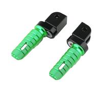 DIQXLGS Pour Shotgun 650 Pour Hunter 350 Pour INTERCEPTOR 650 Pour CONTINENTAL 650 GT650 Pédaie Avant Conducteur Repose-pieds Pédales(Vert,UN)