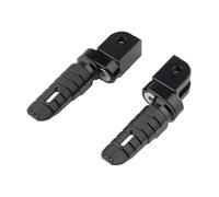 DIQXLGS Pour Shotgun 650 Pour Hunter 350 Pour INTERCEPTOR 650 Pour CONTINENTAL 650 GT650 Pédaie Avant Conducteur Repose-pieds Pédales(NOIR,UN)