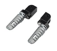 DIQXLGS Pour Shotgun 650 Pour Hunter 350 Pour INTERCEPTOR 650 Pour CONTINENTAL 650 GT650 Pédaie Avant Conducteur Repose-pieds Pédales(GRIS,UN)
