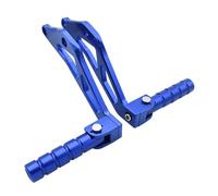 DIQXLGS Pour Sur-Ron Pour Light Bee X S Pour Segway X160 X260 Pieds de repose-pieds passager arrière CNC pour moto électrique Dirt Bike(Bleu)