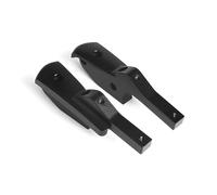 DIQXLGS Pour Vespa GT 60 GTS GTV 125 150 200 250 300 300ie Motocyclette Passager Repose-pieds Arrière Prolongateurs Repose-pieds Accessoires(NOIR,B)