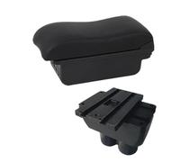DIQXLGS Pour VW Pour T&ouran Pour Caddy Boîte À Accoudoir Console Centrale Appui-coude Boîte De Rangement Centrale Avec Port USB Et Porte-gobelet(B black line 3USB)