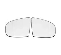 DIQXLGS Pour X5 X6 E71 E72 E70 LCI 2007-2013 Verre De Rétroviseur Latéral Gauche Droit Blanc Chauffant Grand Angle(Left Right)