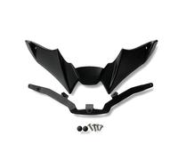 DIQXLGS pour Yamaha MT-09 SP MT 09 2021 2022 2023 Spoiler Avant Nu Aileron Kit Aérodynamique Accessoires Moto(Noir)