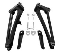 DIQXLGS Pour YAMAHA YZF R1 YZF-R1 2009 2010 2011 2012 2013 2014 Accessoires Pour Moto Ensemble Support De Repose-pieds Passager Arrière(NOIR)