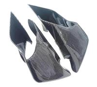 DIQXLGS pour Yamaha YZF R25 R3 YZF-R3 2019 2020-2024 Ailerons Fixes pour Moto Aérodynamiques Wings Latéraux Spoiler Carénage(Fibre de Carbone)
