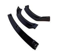 DIQXLGS Protège-Chin Avant De Spoiler Pare-Chocs Lip Splitter Diffusor Tuning ABS Canard pour Série 3 F30 F31 2013-2019(Noir Brillant)