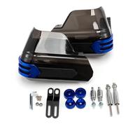 DIQXLGS Protège-Mains Haute Résistance pour Moto Tout-Terrain Protège-guidons Déflecteur De Vent Universels(Bleu)