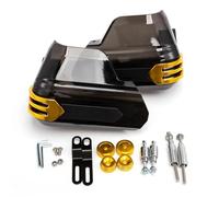 DIQXLGS Protège-Mains Haute Résistance pour Moto Tout-Terrain Protège-guidons Déflecteur De Vent Universels(Jaune)