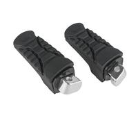 DIQXLGS Repose Pieds Arrière Passager Pédale Pied Revêtement Caoutchouc Aluminium Pour GS1250 R1250GS ADV R1250GS R1200GS LC Pour Adventure(Un ensemble)
