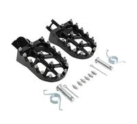 DIQXLGS Repose-pieds CNC Accessoires Moto Pédale De Pied Repose-pieds Cales Pour MSX125 Pour GROM125 Pour MSX Pour GROM Pour MONKEY 125 (NOIR)