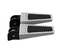DIQXLGS Repose-pieds De Moto Avant Ou Arrière Réglables Pédales Pour CB500F CB650F CB125R CBF125NA CB300R CB650RA(Argent,Item 1)
