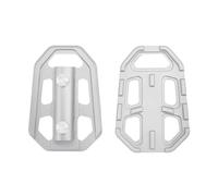 DIQXLGS Repose-pieds De Moto Extendeurs Pédales D'Extension Repose-pieds Large En Billet Pour R1200GS S1000XR G310GS Pour R Nine(Argent)