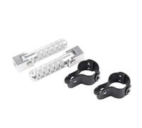 DIQXLGS Repose-pieds Pliants De Moto Pédales Barres De Protection Attaches Cale Pieds Pour Yamaha Pour Tenere 700 T700 T7 XTZ700(Argent)