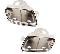 DIQXLGS Silencieux D'échappement Gauche Et Droit En Acier Inoxydable A2074901927 Et A2074902027 Pour Mercedes Pour Benz GLK W204 C207 E500(1 paire)