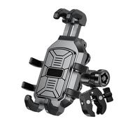 DIQXLGS Support Téléphone Fourche Moto Amortisseur De Vibrations Antichoc Manipulation À Une Main Porte-Téléphone pour 5.4-7.2