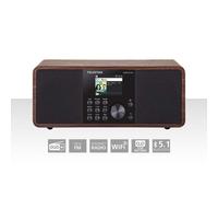 DIRA S 24i Radio stéréo multifonctionnelle DAB+ / FM / Internet / Bluetooth Bois